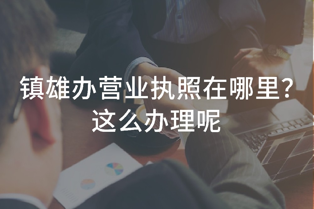 鎮(zhèn)雄辦營業(yè)執(zhí)照在哪里？這么辦理呢？